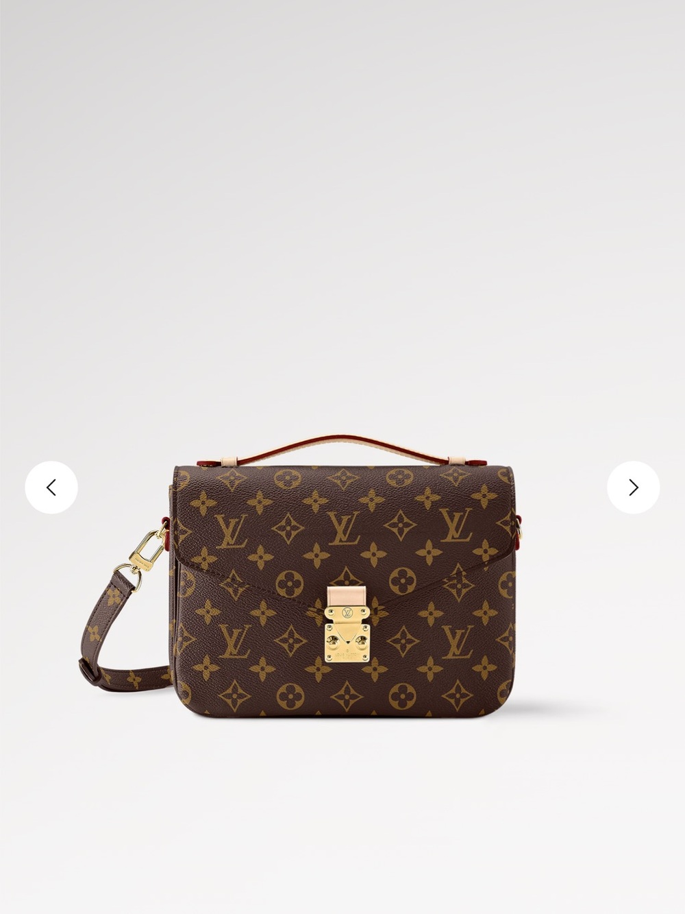 Louis Vuitton Pochette Métis Monogram Canvas Crossbody Bag - Picture 3 of 6